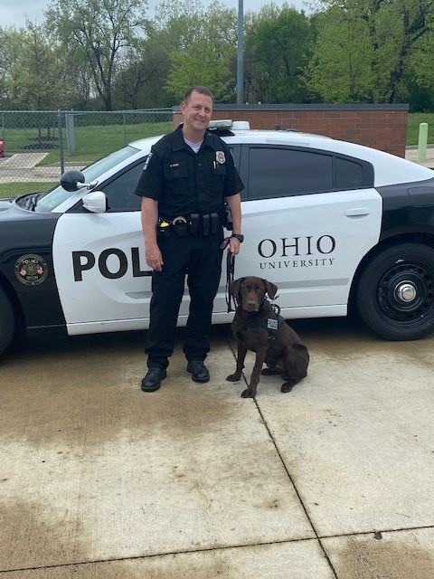 OUPD’s Newest K9 Team Graduates From Explosive Detection Canine School